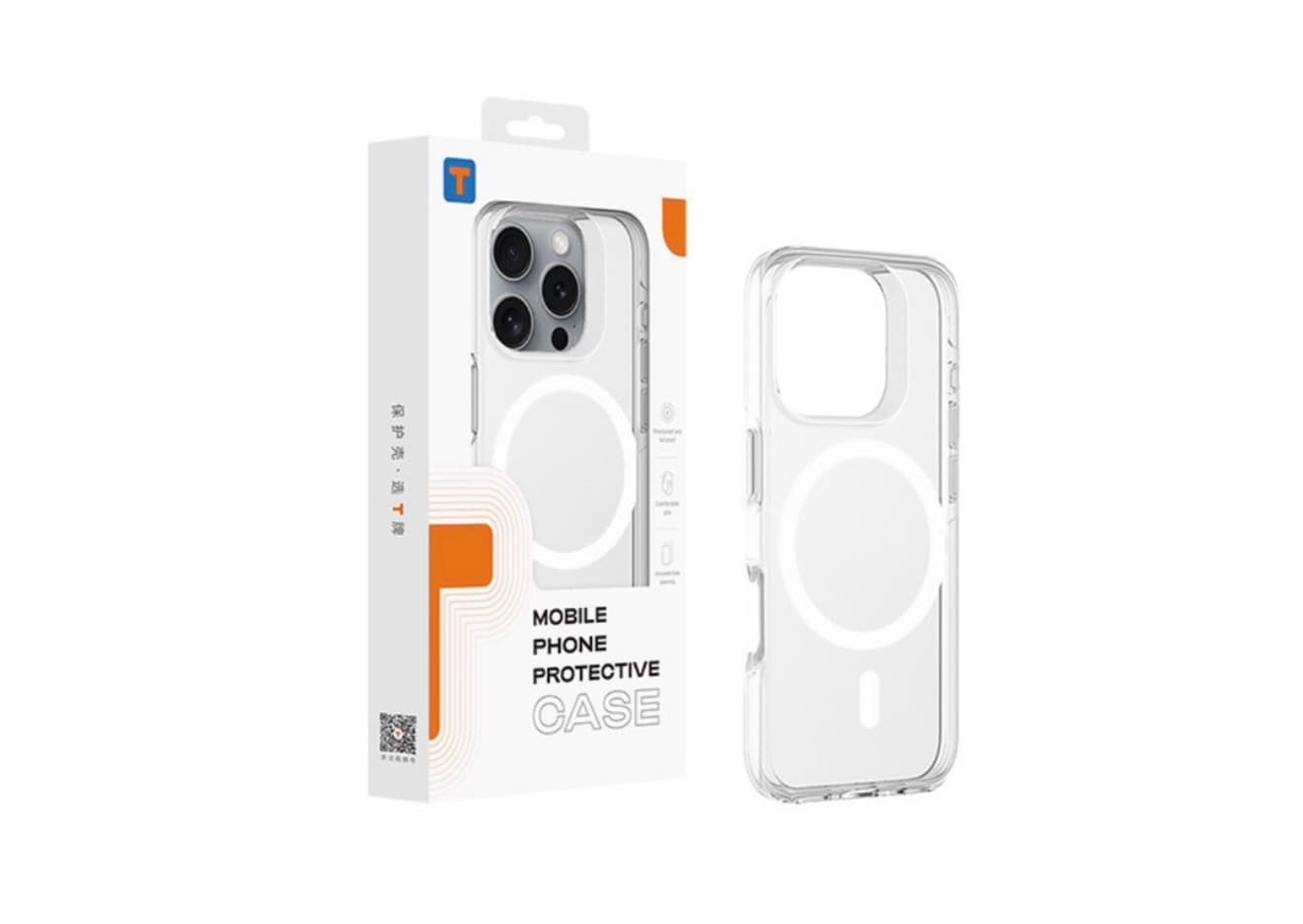 JAKIT 冰晶Magsafe保护壳 iPhone 16系列